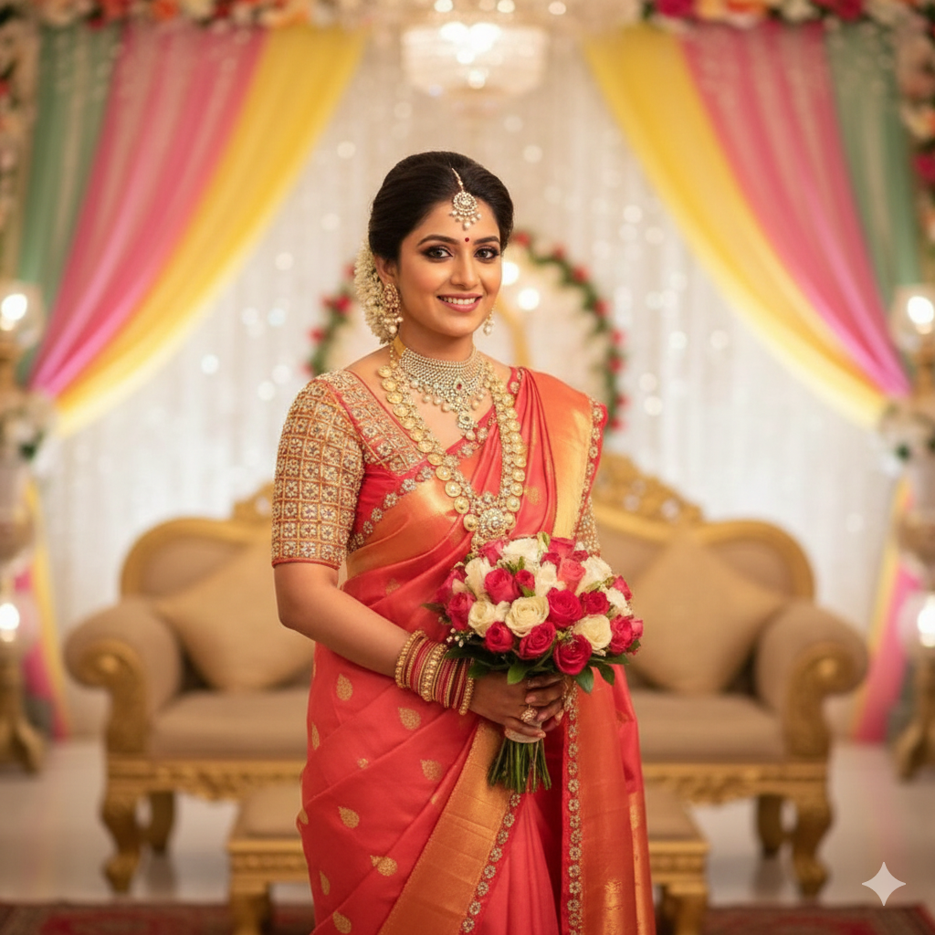 Engagement Saree Blouses