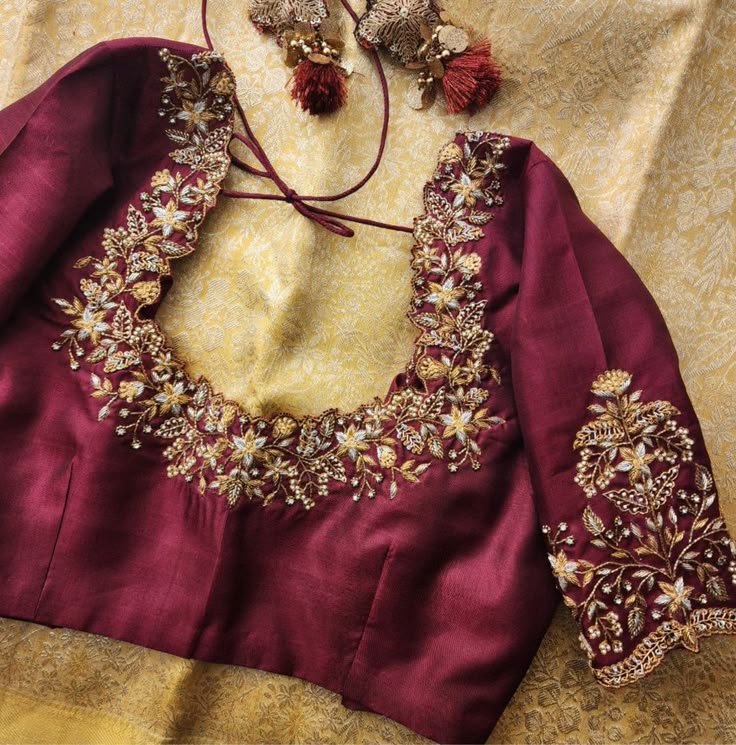 Engagement Saree Blouses